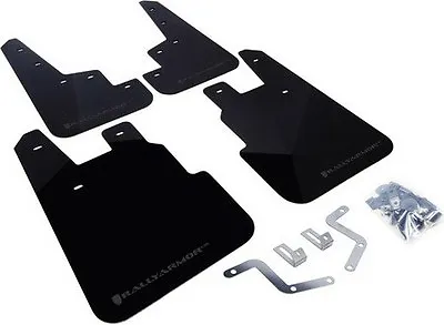 Rally Armor UR Mud Flaps Black W/ Grey Logo For 14-18 Forester MF28-UR-BLK/GRY • $169.50