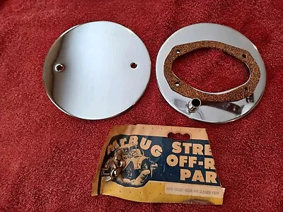 VW AIR FILTER HOUSING For Holley/Weber 32/36 Bug Dune Buggy NOS Perfect Chrome • $15