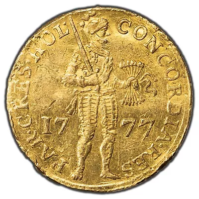 1777 Netherlands One Ducat Gold Coin • $545.16