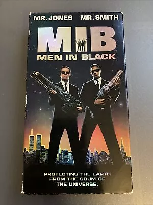 Men In Black (VHS 1997) Will Smith Movie Tape • $7.79