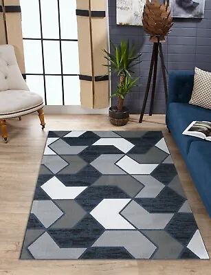 £11.50 • Buy Small Large Living Room Rugs Area Carpet Rug Non Slip Hallway Runner Bedroom Rug
