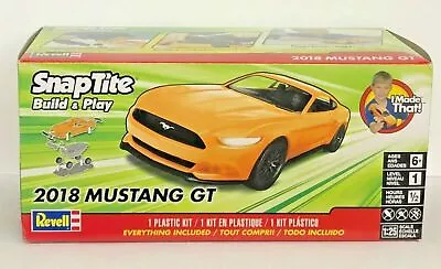 Revell 1996 SnapTite Build & Play 2018 Ford Mustang GT Plastic Model Kit • $14.99