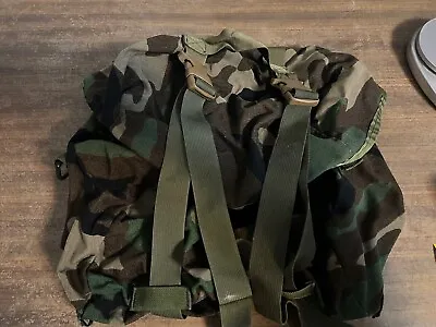 US Military Molle Sleep System Bag Repaired Exc Condition See Pictures • $35