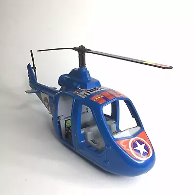 Secret Wars Captain America Turbocopter Marvel Helicopter Chopper 1984 Mattel • $40