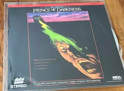 Prince Of Darkness (1987) MCA LaserDisc Dir: John Carpenter Rare  • $27