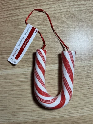 $8.99 • Buy Ashland Collective Ornament Letter U Candy Cane Ornament Christmas Ornament