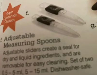 Pampered Chef Adjustable Measuring Spoons • £20