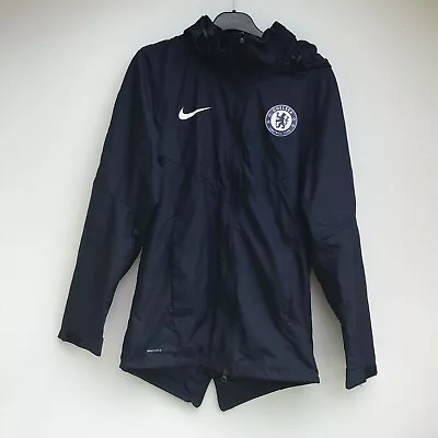 Chelsea 2018 - 2019 19 Nike Academy Football Training Jacket | Men's Small • £12