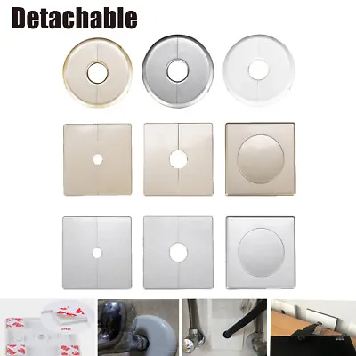 Detachable Wall Hole Decoration Water Pipe Cover Collars ID=12 22 45 50 64mm New • £4.50