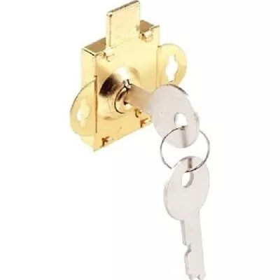 BRASS PLATED MAIL BOX LOCK 2 KEYS NO. 861BL Franklin Mfg. • $14.99