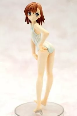 A Certain Scientific Railgun Misaka Mikoto White Swimsuit Anime Ver Figure Japan • $76.47