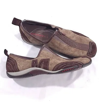 Merrell Barrado Zip Up Shoes Womens Size 6.5 Dark Brown  • $34.99