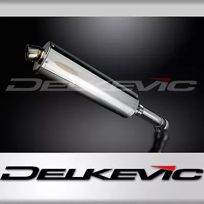BMW K1300S 2009-2016 Delkevic Slip On 18  Oval Stainless Exhaust Muffler Kit • $259.99