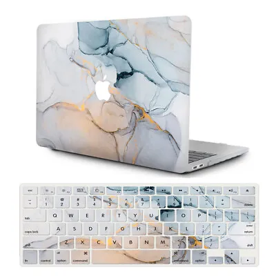 £4.74 • Buy Marbled Matte Hard Shell Case Skin For 2020 MacBook Pro Air 13 A1466 A1932 A2179