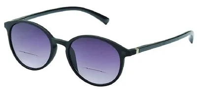 Bifocal Sunglasses Designer Look Black Sun Readers 100% UV Protection • £12.49