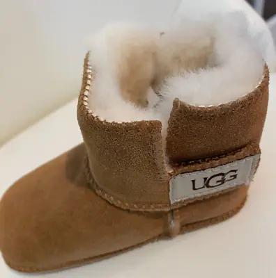 New UGG Erin Classic Baby Boot Leather 18-24 Months Large 5202 • $39.95