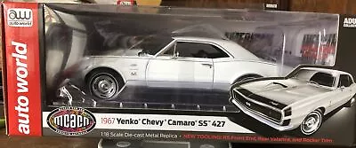 1967 YENKO CHEVY CAMARO SS 427 Auto World LIMITED EDITION SCALE 1:18 NEW • $90