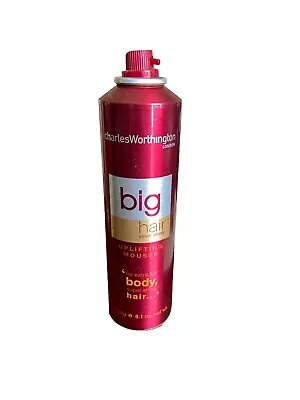 Discontinued Charles Worthington London Big Hair Maximum Hold Mousse 8.1 Oz HTF • $39