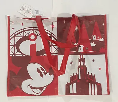 Disney Parks DCA Mickey Reusable Tote Bag Shopping Bag 14”x18” • $8