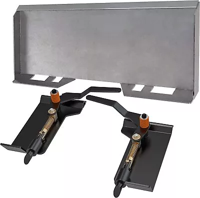 1/4  Skid Steer Mount Plate & Quick Attach Adapter Compatible For Kubota Bobcat • $180.49