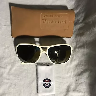 Vuarnet 003 White Sunglasses Skilynx Lens 84 Olympics W/Sleeve Case And Cloth • $150