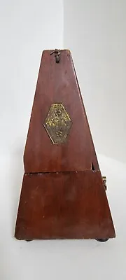 Antique Seth Thomas Metronome De Maelzel - Wood - Works! • $139.95