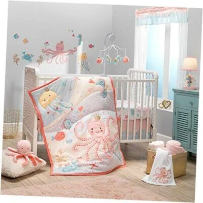 $71.93 • Buy  Ocean Mist 3Piece Crib Bedding Set, Multicolor 