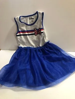 Disney Patriotic Minnie Mouse Tutu Dress 6/6X • $13