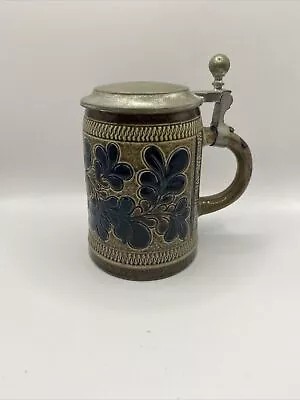 Vintage Marzi & Remy Beer Stein Germany Hinged Pewter Lid FAST SHIPPING!!!! • $34.75