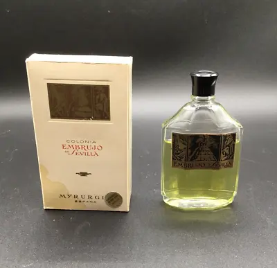 Vintage Myrurgia Colonia Embrujo De Sevilla Cologne #772 Spain 50ml In Box • $59.96