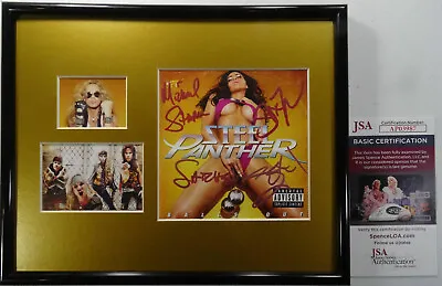 Signed Steel Panther Autographed Balls Out Cd Display Certified Jsa Coa #ap03987 • $150