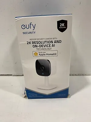 Anker Eufy T8400X White Indoor Cam 2K Resolution Indoor Security Camera SEALED • $44.99