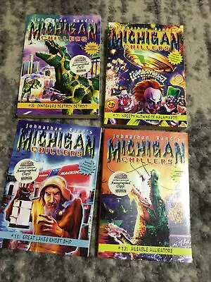 MICHIGAN CHILLERS Paperback Books By Jonathan Rand Lot Of 4 • $19.99