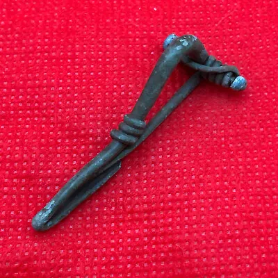 £14.85 • Buy Rare Ancient Bronze Brooch Fibula Rome Antique Roman Fibula Pin