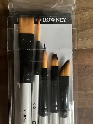 Daler Rowney Graduate All Purpose Brush 5 Pack Set Acrylic Watercolour Rigger • £11.95