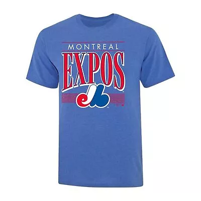 Montreal Expos MLB Vintage Carter Heathered T-Shirt! Gildan 5000 Tee • $22.99