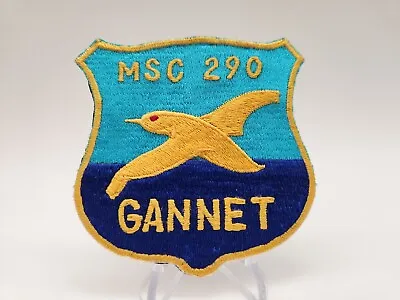 Uss Gannet Msc-290 Navy Ship Patch Vietnam • $55