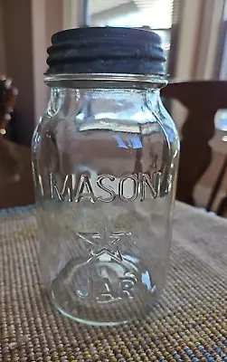 Vintage Mason Jar Canning Jar With Star Quart Size • $6.95