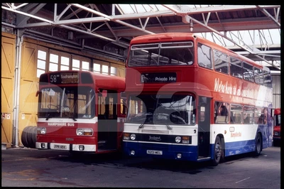 £10 • Buy Original Bus Slide - Hampshire Bus Depot Shot FPR65V A201MEL Ex Hants & Dorset