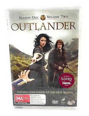 $16 • Buy Outlander Season 1 Volume 2 DVD Sam Heughan Caitriona Balfe Drama NEW Region 4 