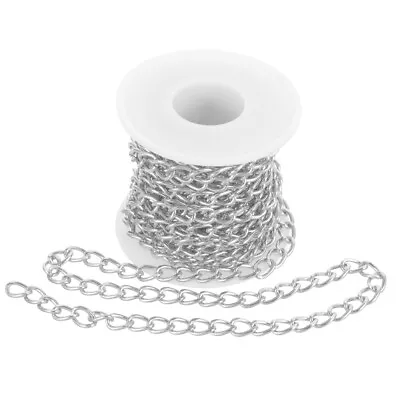 1 Roll Purse Chain Strap Of Necklace Chain Making Link Chain DIY • £7.21