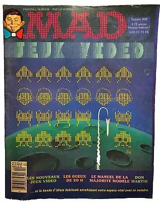 MAD MAGAZINE No. 8 1982 FRENCH EDITION-SPACE INVADERS • $15