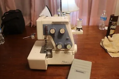 Janome New Home MyLock Model 234D Serger Works Great Cleaned&adjusted Video • $269.99