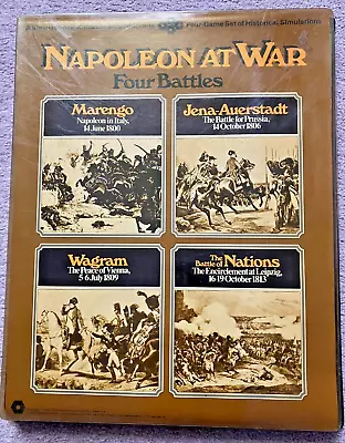 SPI Simulations Pub - NAPOLEON At WAR - Four Napoleon Battles Game • £11.16