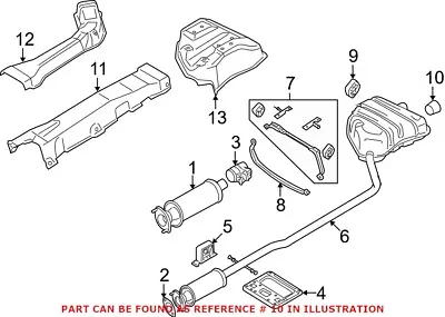 Genuine OEM Exhaust Tail Pipe Tip For Mini 82122210098 • $60.38