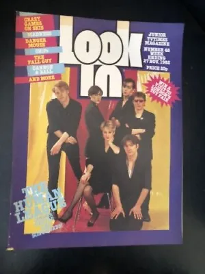 Look In Magazine 1982 No. 48 Human LEAGUE COVER FEATURE & POSTER LEE OF MADNESS • £4.99