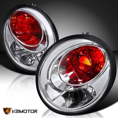 Clear Fits 1998-2005 Volkswagen Beetle Tail Lights Brake Lamps Left+Right Pair • $58.38