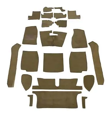 MG MGB Complete Carpet Kit 1962-1967 Made In USA In Black Grey Tan Loop Cutpile • $270