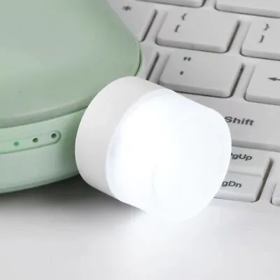 $7.70 • Buy 10x Portable USB LED Lamp Mini Night Light Small Round Mobile Lights Lamp
