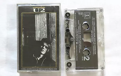 U2 I Still Havent Found What Im Looking For Cassette Tape 1987 USA Island • $8